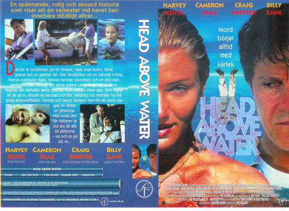 HEAD ABOVE WATER (vhs-omslag)