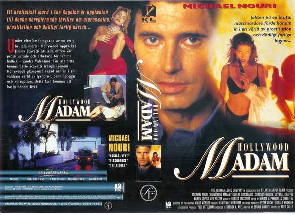 HOLLYWOOD MADAM (vhs-omslag)