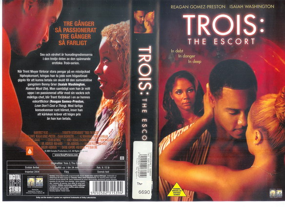 TROIS 3 the ercort (Vhs-Omslag)