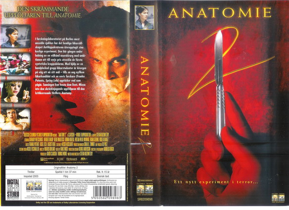 ANATOMIE 2 (VHS)