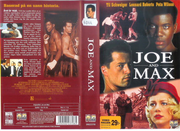 JOE AND MAX (VHS)
