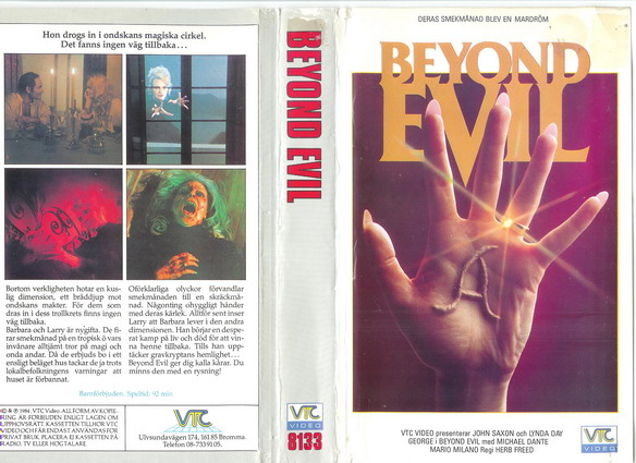 8133 BEYOND EVIL (VHS)