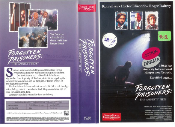 26375 FORGOTTEN PRISONERS: THE AMNESTY FILES (VHS)