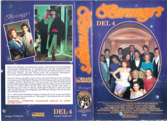 BERRENGER'S DEL 4 (VHS)