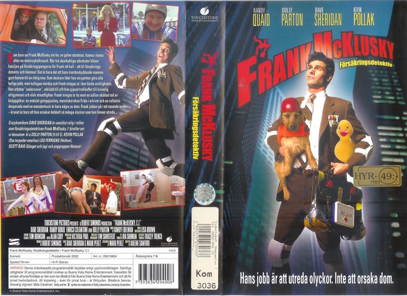 20919904 FRANK McKLUSKY (VHS)