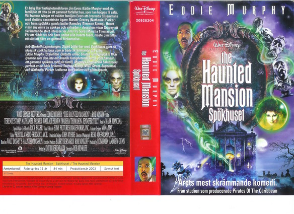 HAUNTED MANSION - SPÖKHUSET (VHS)