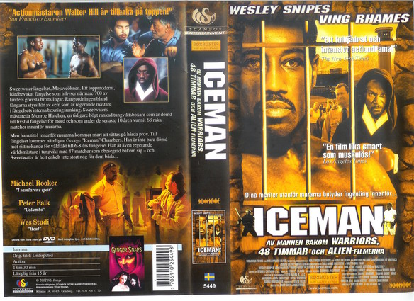 ICEMAN (vhs-omslag)