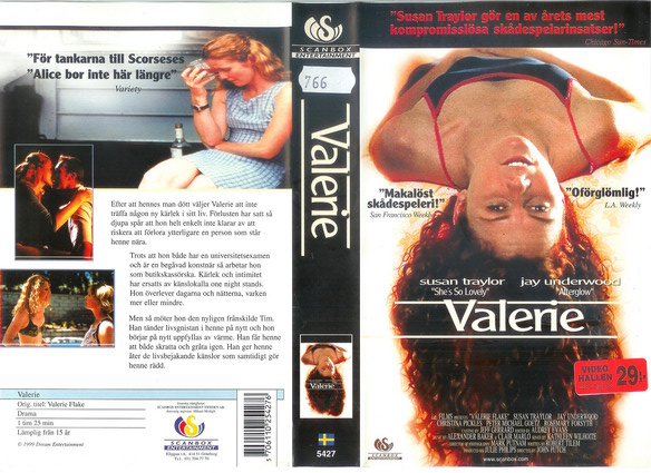 VALERIE (vhs-omslag)