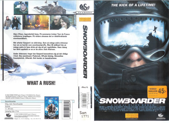 6085 SNOWBOARDER (VHS)