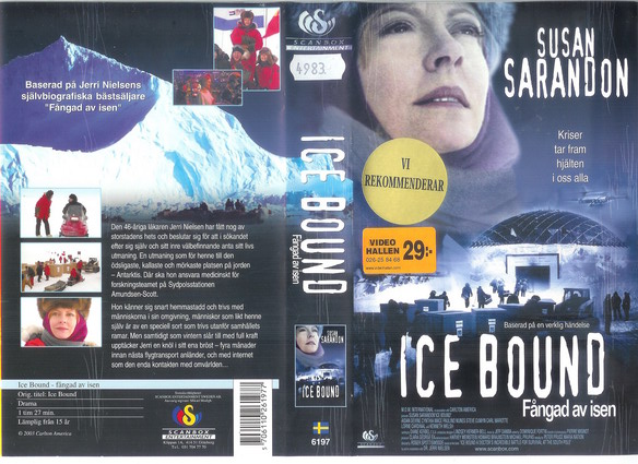 6197 ICE BOUND (VHS)