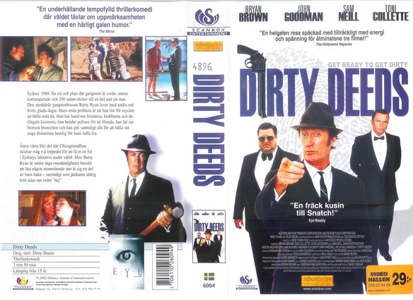 6094 DIRTY DEEDS (VHS)