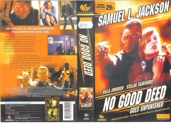 5504 NO GOOD DEED (VHS)