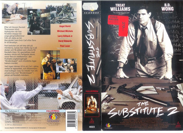 SUBSTITUTE 2 (vhs-omslag)