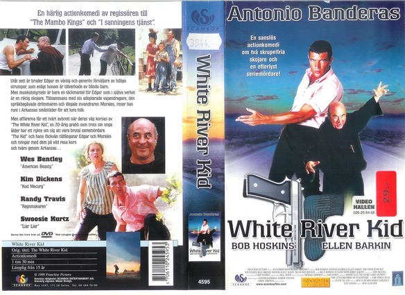 WHITE RIVER KID (vhs-omslag)