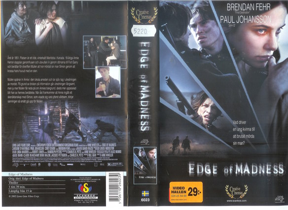 6023 EDGE OF MADNESS (VHS)
