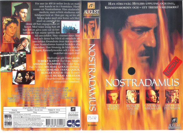 36000 NOSTRADAMUS (VHS)