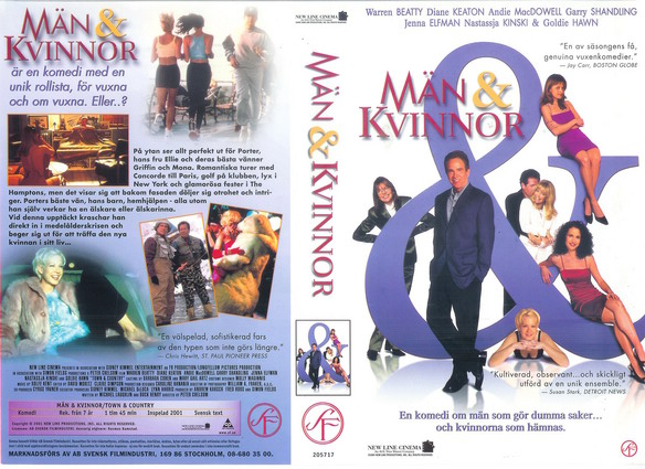 MÄN & KVINNOR (VHS)