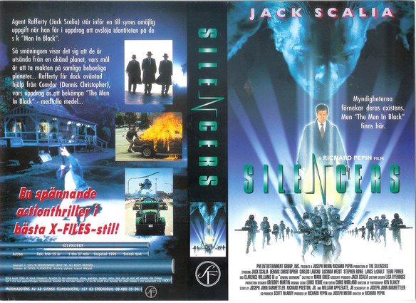 SILENCERS (vhs-omslag)