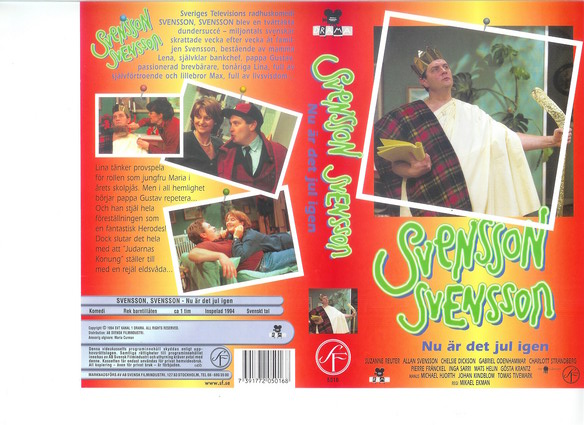 SVENSSON SVENSSON - NU ÄR DET JUL IGEN (VHS)