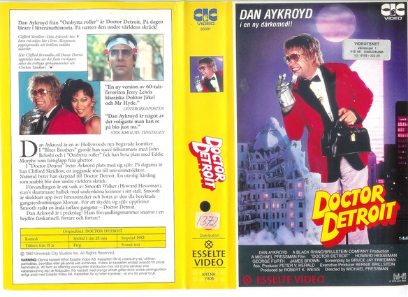 11635 DOCTOR DETROIT (VHS)