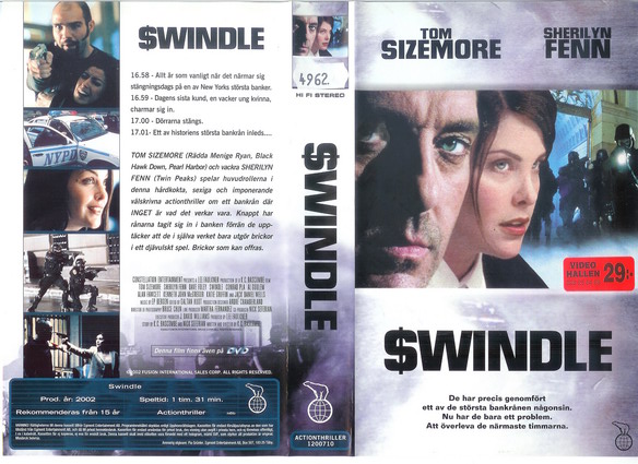 SWINDLE (VHS)