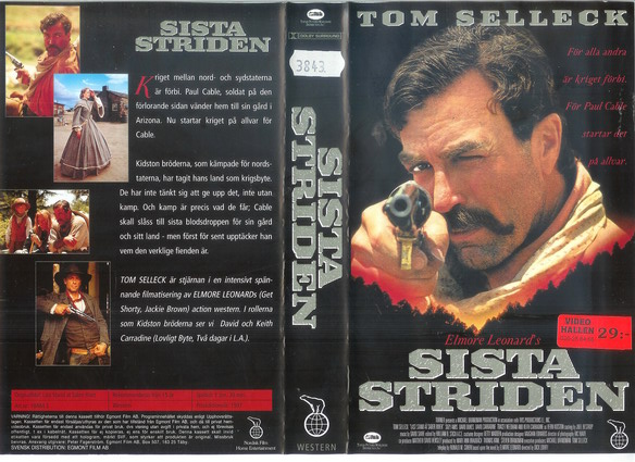 SISTA STRIDEN (VHS)