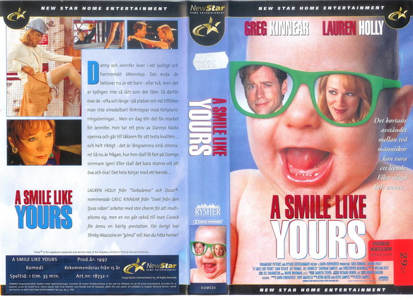 A SMILE LIKE YOURS (VHS)