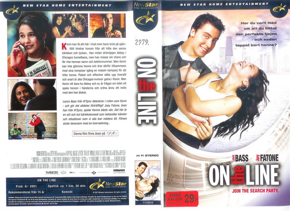 ON THE LINE (VHS)