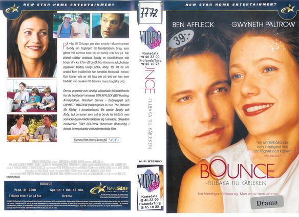 BOUNCE (Vhs-Omslag)