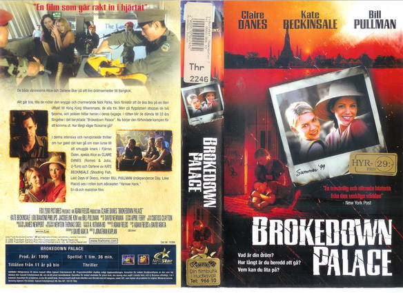 BROKEDOWN PALACE (Vhs-Omslag)