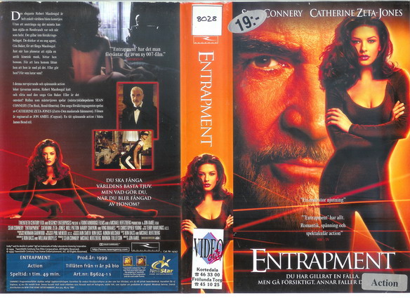 ENTRAPMENT (VHS)