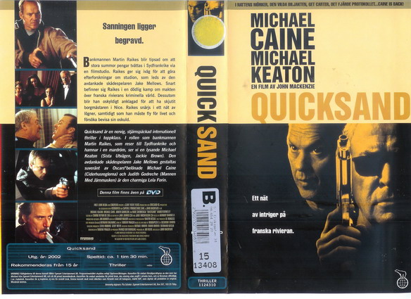 QUICKSAND (VHS)