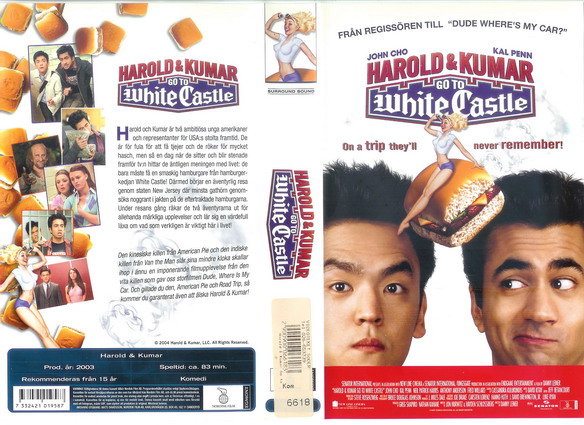 Harold & Kumar Go to White Castle (VHS)