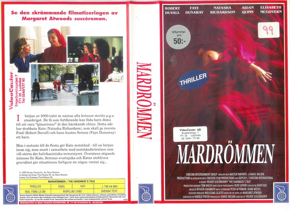 MARDRÖMMEN (VHS)