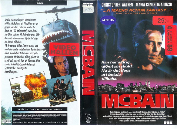 MCBAIN (VHS)
