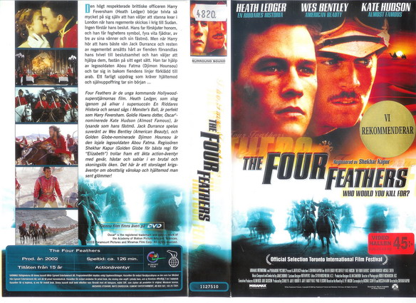 FOUR FEATHERS (VHS)