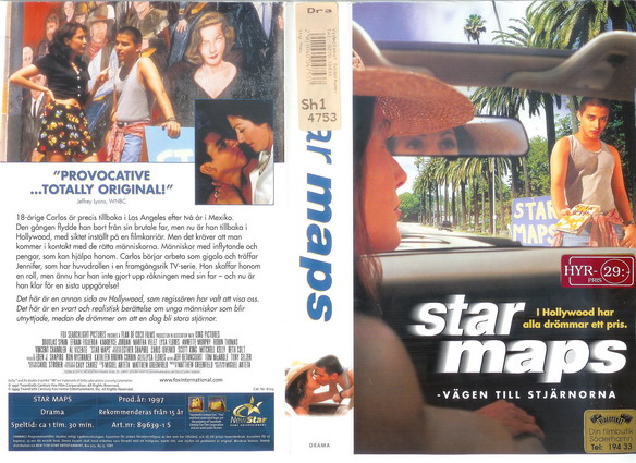 STAR MAPS (VHS)