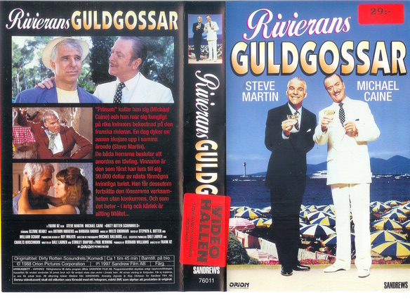 RIVIERANS GULDGOSSAR (vhs-omslag)