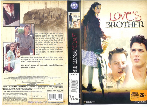 LOVE'S BROTHER (VHS)