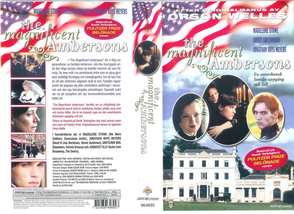 MAGNIFICENT AMBERSONS (VHS)