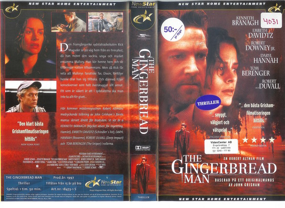 GINGERBREAD MAN (VHS)