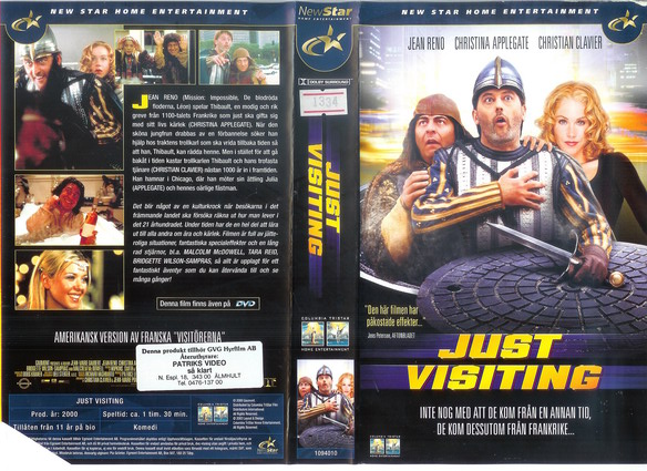 JUST VISITING (VHS)