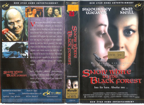 SNOW WHITE IN THE BLACK FOREST (VHS)