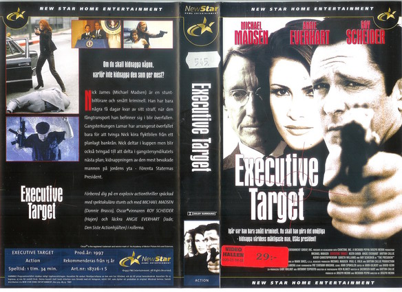 EXECUTIVE TARGET (VHS)