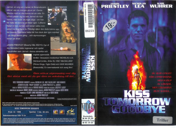 KISS TOMORROW GOODBYE (VHS)