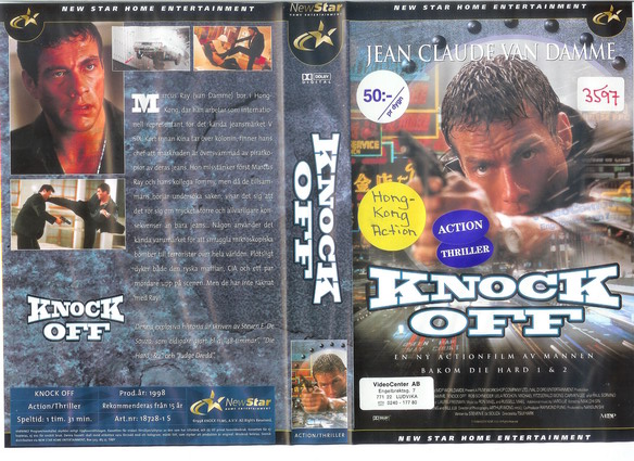 KNOCK OFF (VHS)
