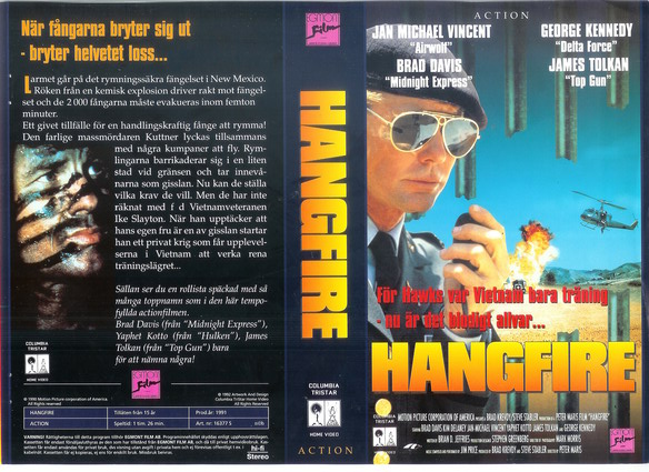 HANGFIRE (Vhs-Omslag)