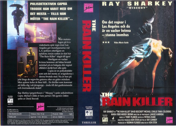 RAIN KILLER (Vhs-Omslag)