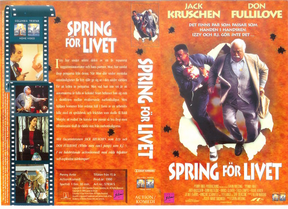 SPRING FÖR LIVET - penny ante (Vhs-Omslag)