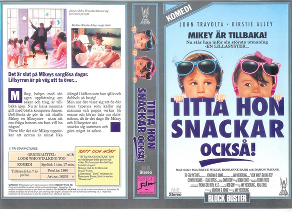 TITTA HON SNACKAR OCKSÅ (Vhs-Omslag)